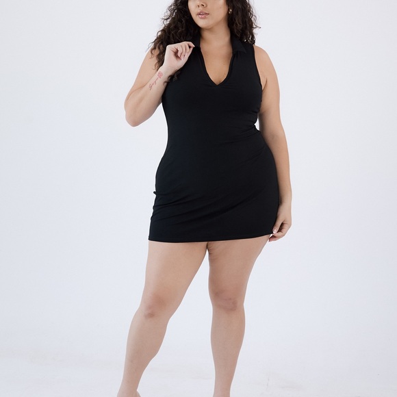 Klassy Network Dresses & Skirts - Klassy Network V-Neck Polo Brami Mini Dress